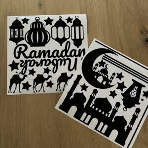 Ramadan raamstickers