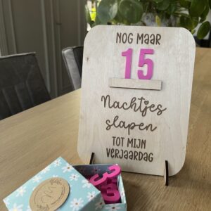 Aftelkalender CIJFERS